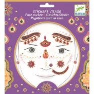 Djeco, Face stickers, Princess India