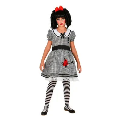 Docka Halloween Barn Maskeraddräkt - Large