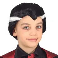 Dracula Peruk för Barn - One size