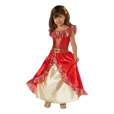 Elena från Avalor Deluxe Barn Maskeraddräkt - Large