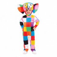 Elmer Jumpsuit Barn Maskeraddräkt - X-Small