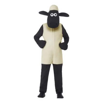 Fåret Shaun Barn Maskeraddräkt - Large