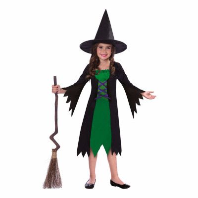 Förtrollad Häxa Barn Maskeraddräkt - Large