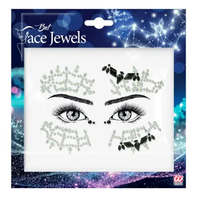 Face Jewels Fladdermus