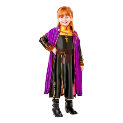 Frost 2 Anna Premium Barn Maskeraddräkt - Large