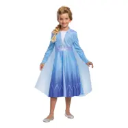Disney Frost Elsa Travel Barn Maskeraddräkt - X-Small