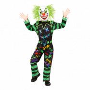 Galen Joker Clown Barn Maskeraddräkt - X-Large