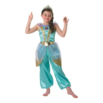 Glittrig Jasmine Barn Maskeraddräkt