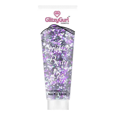 GlitzyGurl Glitter Kroppsgel - Amethyst Angel