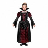 Gotisk Vampyra Barn Maskeraddräkt - Large
