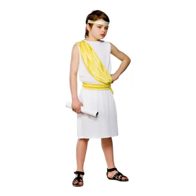 Grekisk Pojke Barn Maskeraddräkt