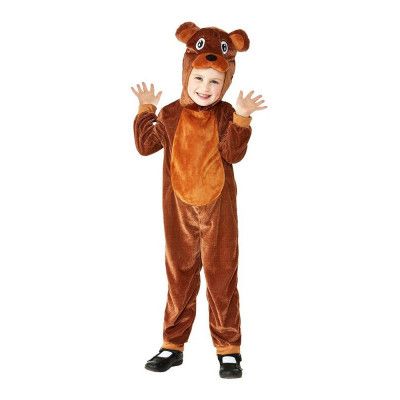 Gullig Björn Barn Maskeraddräkt - 3-4 år