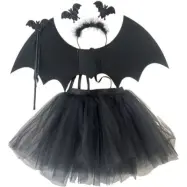 Halloweenutklädning Fladdermus