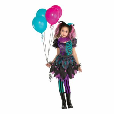 Haunted Harlequin Barn Maskeraddräkt - Medium