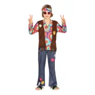 Hippie Barn Maskeraddräkt - Medium