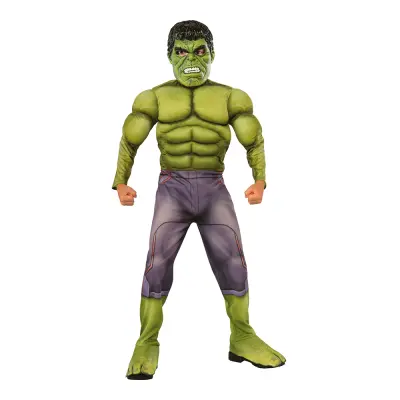 Hulken med Muskler Barn Maskeraddräkt - Small