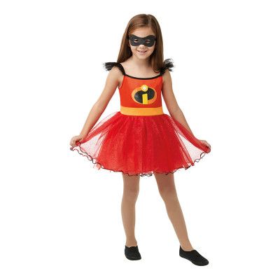 Incredibles 2 Klänning Barn Maskeraddräkt - Small