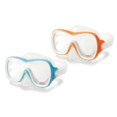 INTEX Sport Dykmask 8+ (Välj färg) : Färg - Blå - INTEX -  Leksaksaffären