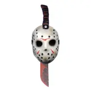 Jason Mask&Machete Set för Barn - One size
