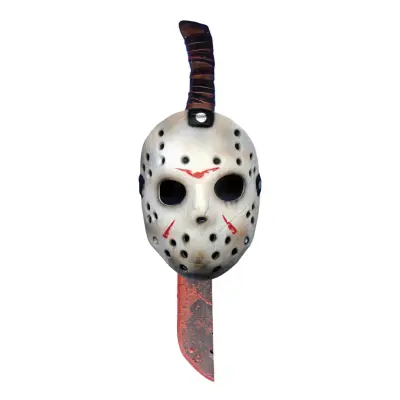 Jason Mask&Machete Set för Barn - One size