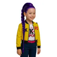 K-Pop Fläta Mystic Barn Peruk - One size