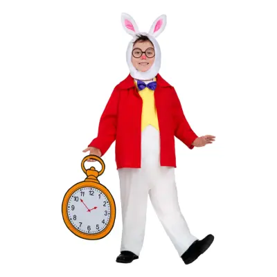 Kanin i Underlandet Barn Maskeraddräkt - Medium
