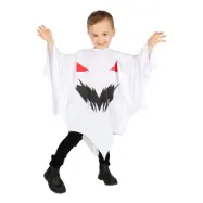 Läskig Spöke Poncho Barn Maskeraddräkt - One size