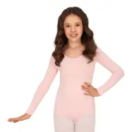 Långärmad Body för Barn Ljusrosa - Medium