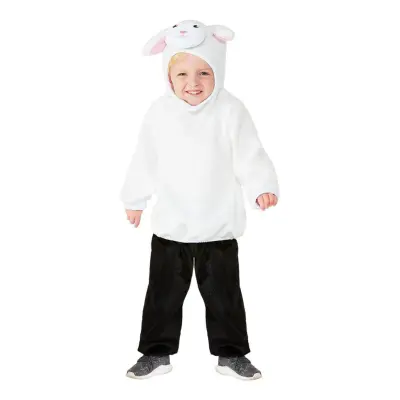 Lamm Toddler Maskeraddräkt - 3-4 år