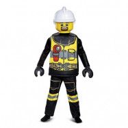 LEGO Brandman Deluxe Maskeraddräkt Barn M