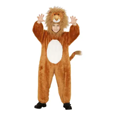 Lejon Brun Barn Maskeraddräkt - Small