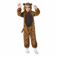 Leopard Onesie Barn Maskeraddräkt - X-Large