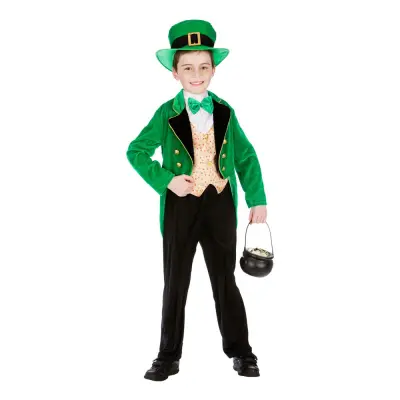 Leprechaun Pojke Barn Maskeraddräkt