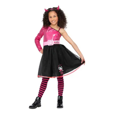 L.O.L Surprise Spice Devil Barn Maskeraddräkt - Small