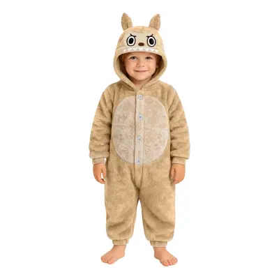 Lulu Monster Beige Onesie Barn Maskeraddräkt - Medium