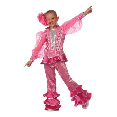 Mama Mia Rosa Barn Maskeraddräkt - 13-14 år