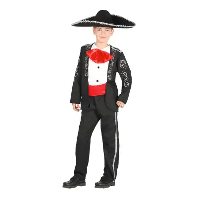 Mariachi Pojke Barn Maskeraddräkt - X-Small