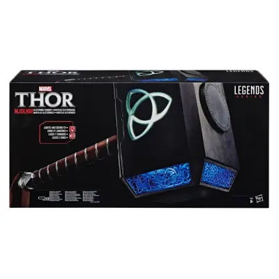 Marvel Legends Series Mjolnir Electronic Hammer - Marvel -  Leksaksaffären