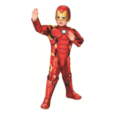 Marvel™ Iron Man Deluxe Barn Maskeraddräkt - XX-Small
