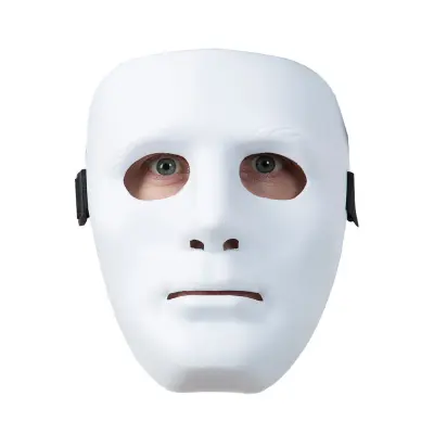 Mask Staty Vit - Leksaksaffären -  Leksaksaffären