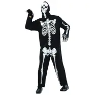 Maskeraddräkt Skelett Vuxen
