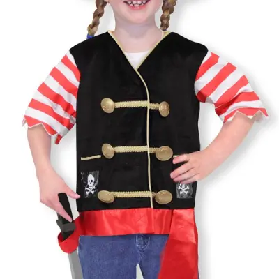 Melissa&Doug, Pirat Utklädnad, 3-6 år