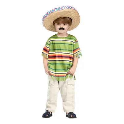 Mexikansk Pojke Barn Maskeraddräkt