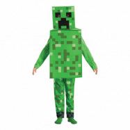 Minecraft Creeper Barn Maskeraddräkt - Medium