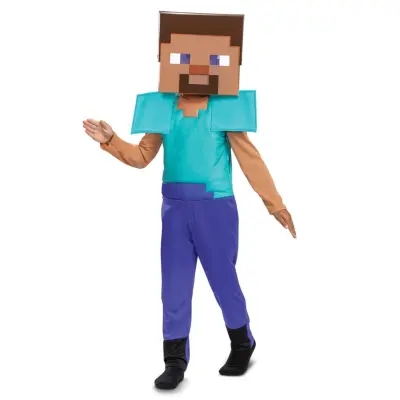 Minecraft Utklädning Steve : Model - M (7-8 år) - Minecraft -  Leksaksaffären