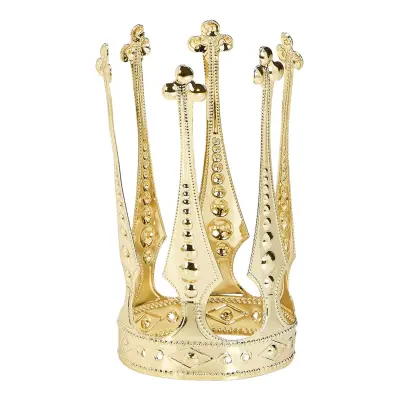 Minikrona Aluminium Guld