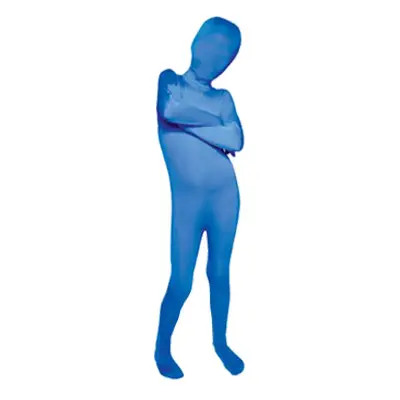 Morphsuit Blå Barn Maskeraddräkt - Medium