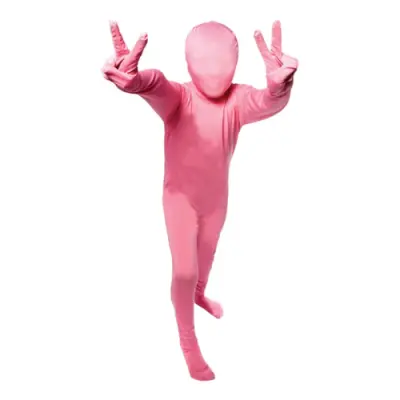 Morphsuit Rosa Barn Maskeraddräkt - Small