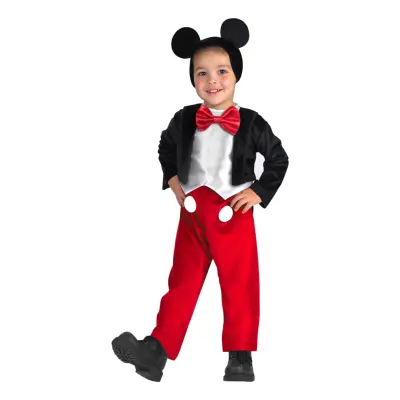 Musse Pigg Deluxe Barn Maskeraddräkt - X-Small