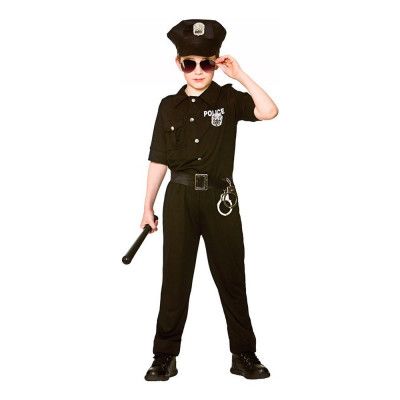New York Polis Barn Maskeraddräkt - X-Large